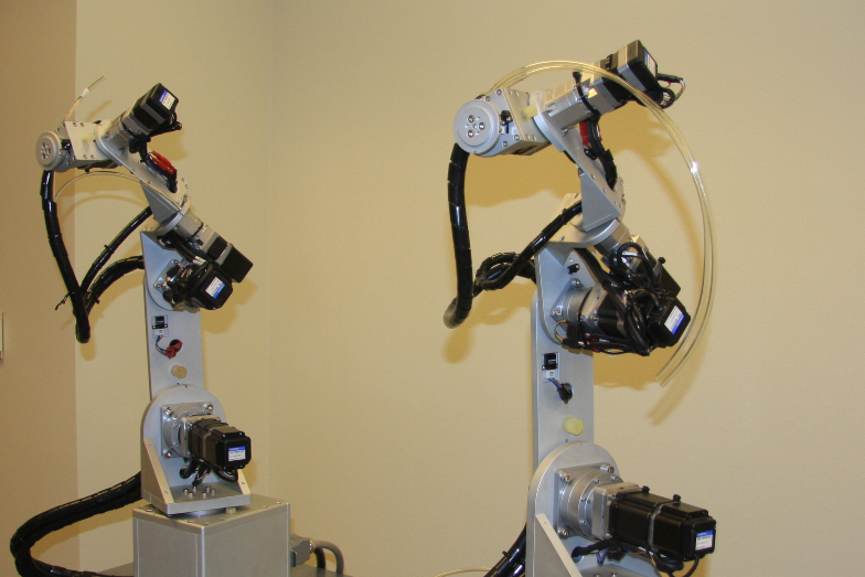 Industrial robots in the Robot Controls Lab