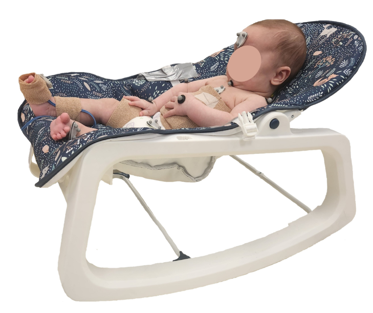 infant in included sleeper