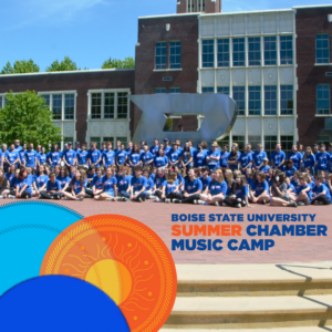 BSU summer chamber music camp group photo