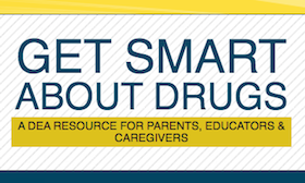 Get Smart About Drugs DEA resource logo