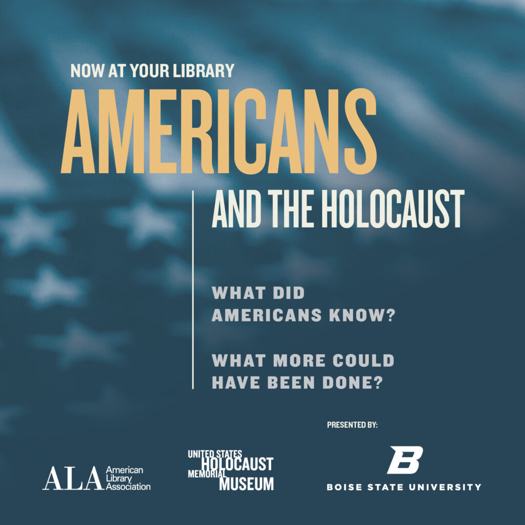 Americans and tehe Holocaust Now at Your Library