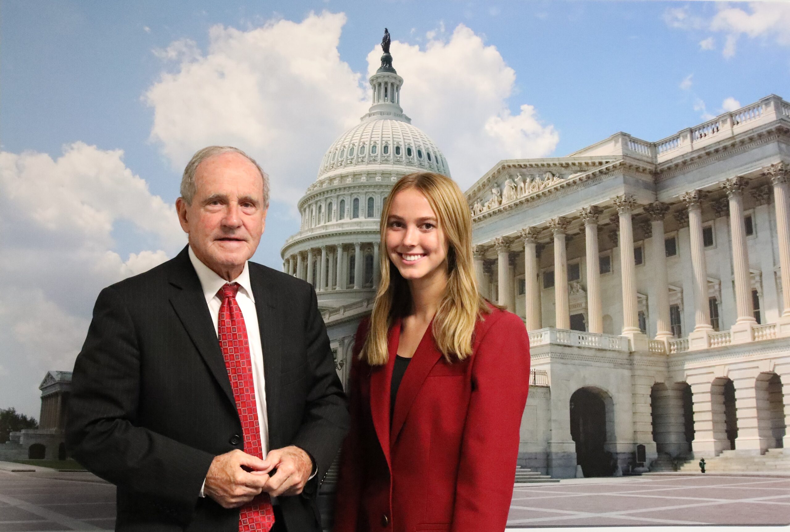 Jim Risch and Sarah Cole