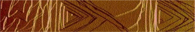 decorative pattern with brown and gold lines on a brown background