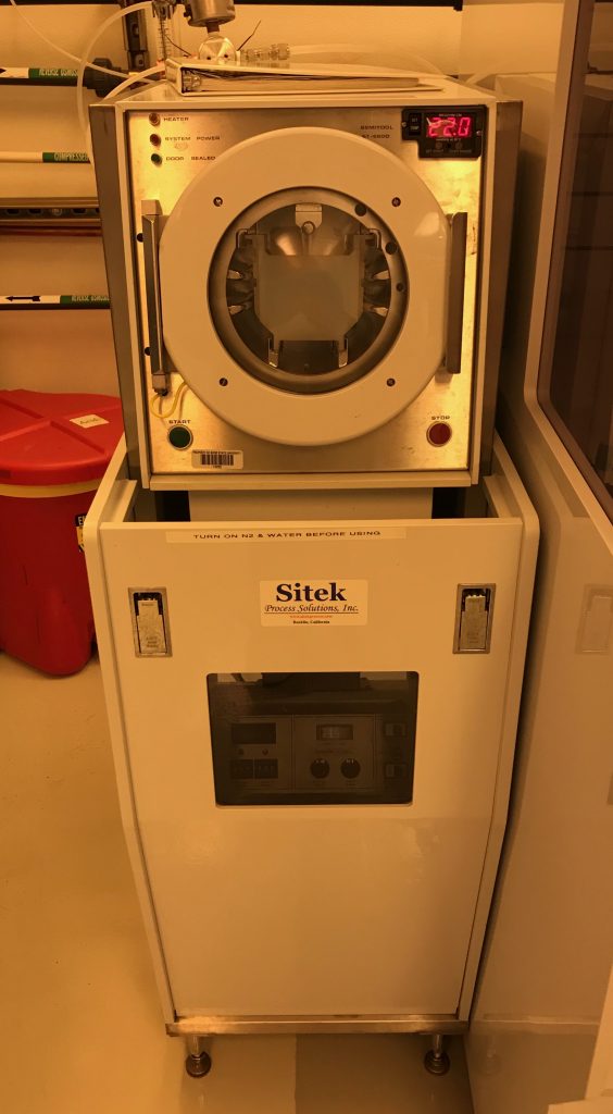 Spin-Rinse-Dryer (SRD)