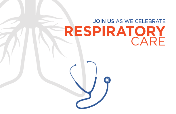 lungs and stethoscope: join us as we celebrate Respiratory Care